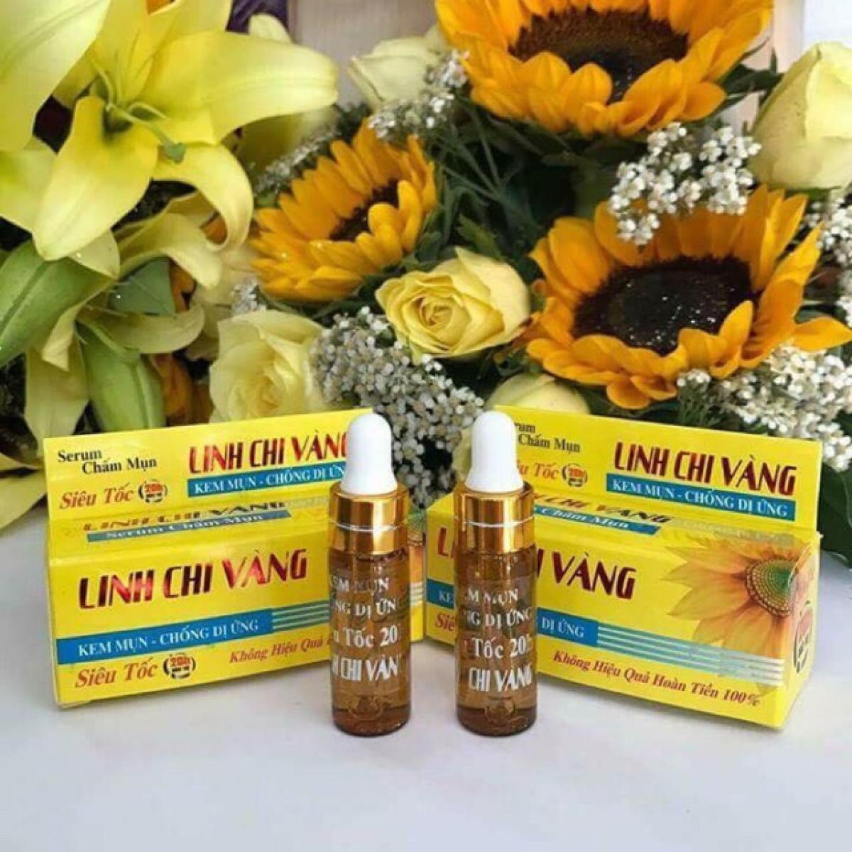 [HCM]SERUM MỤN LINH CHI VÀNG