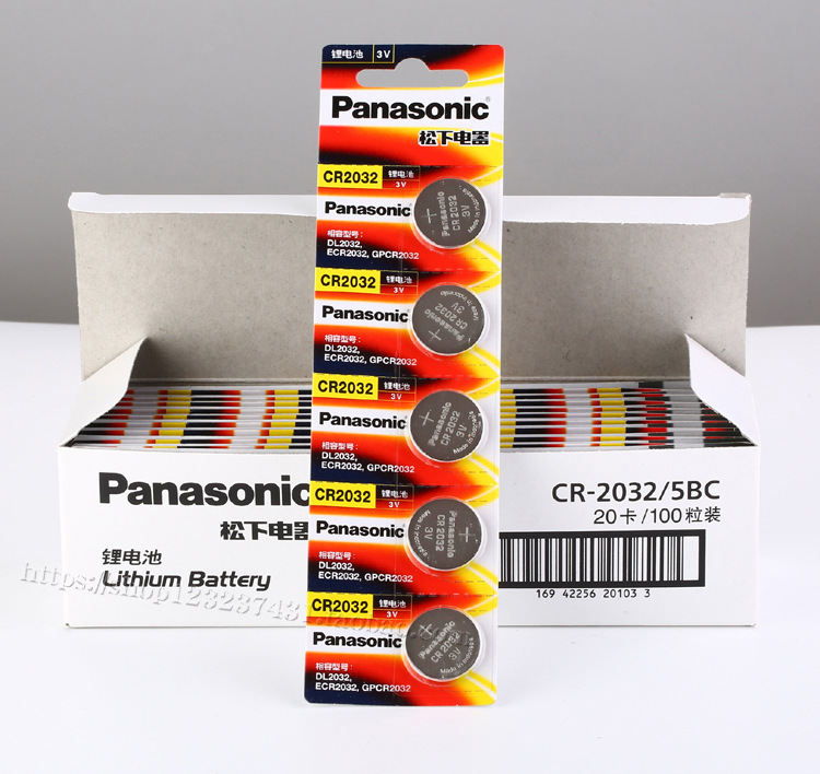 Pin cúc áo Panasonic CR2032 - CR2025 - CR2016 - CR2450 3V chính hãng # pin