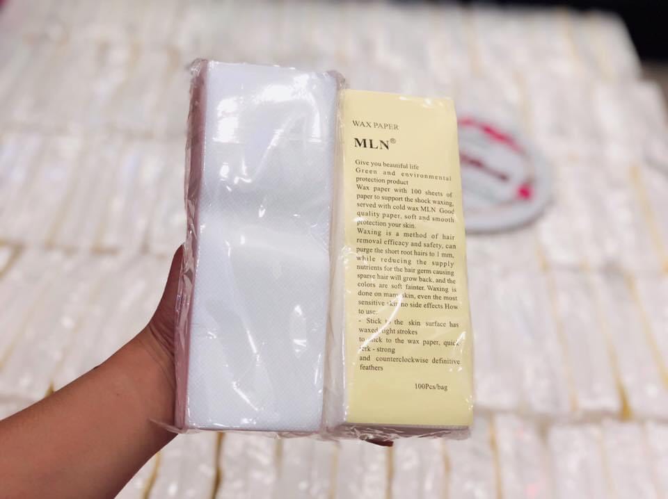 GIẤY WAX NHÁM CAO CẤP MLN - ĐÁNH BẬT MỌI LOẠI LÔNG