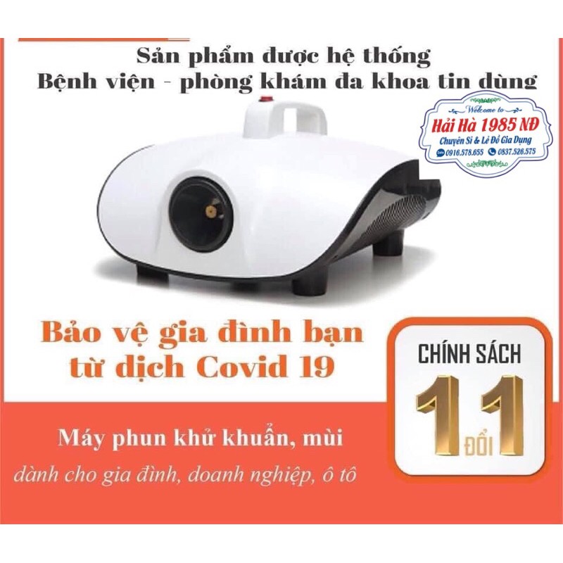 Tặng 2 Lọ Tinh Dầu Máy Khử Mùi Khử Khuẩn Công Nghệ Nano Có Bảo Hành 12 Tháng .