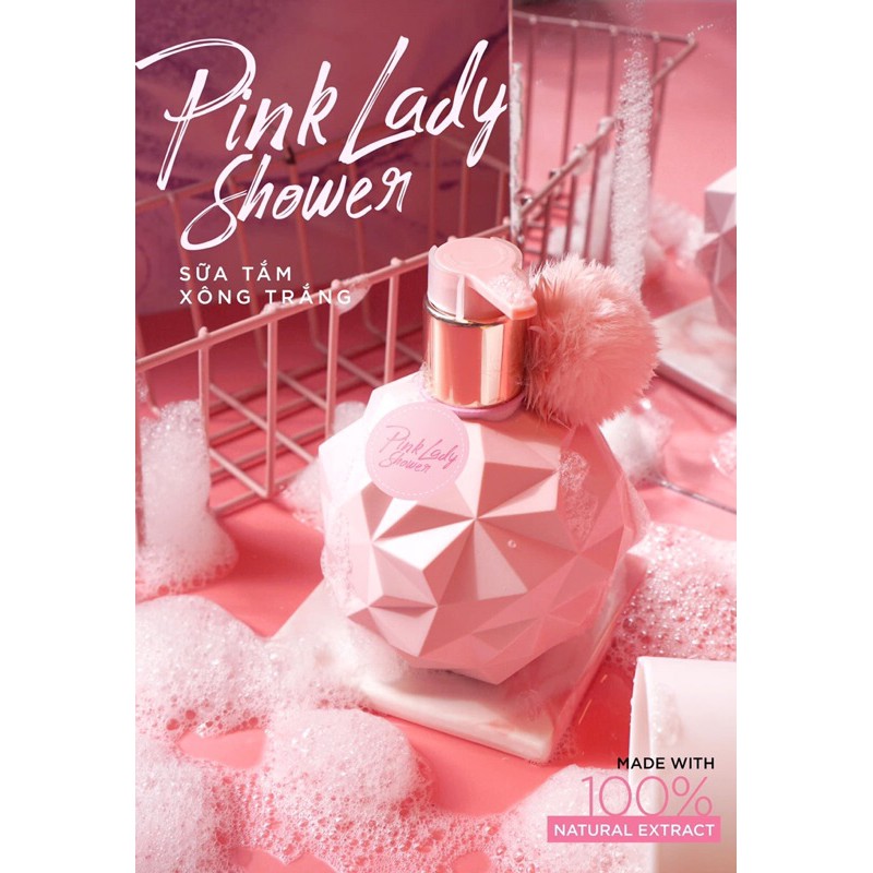 Pink Lady Shower Sữa Tắm Xong Trắng