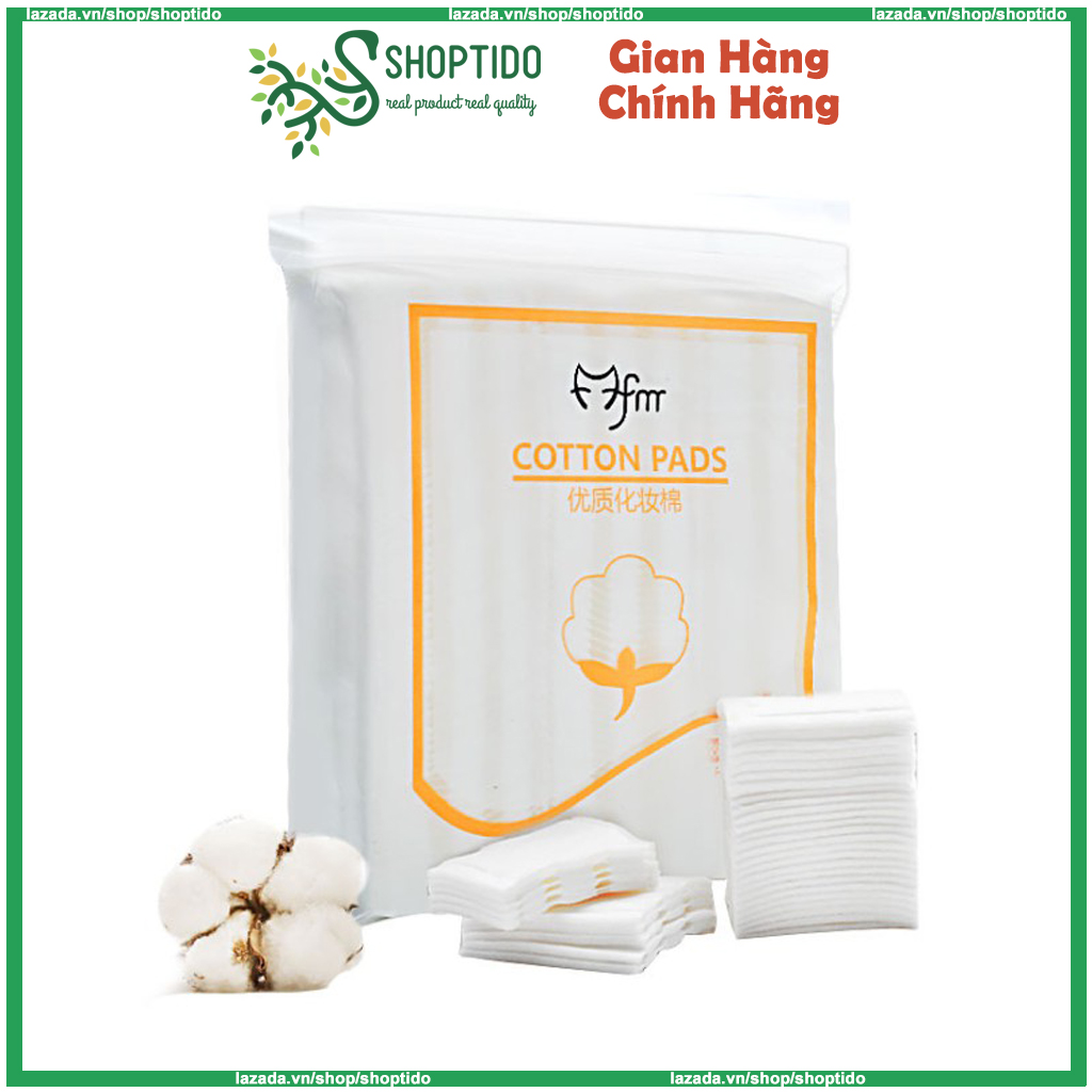 Bông tẩy trang 3 lớp FM Cotton Pads 222 miếng nội địa Trung