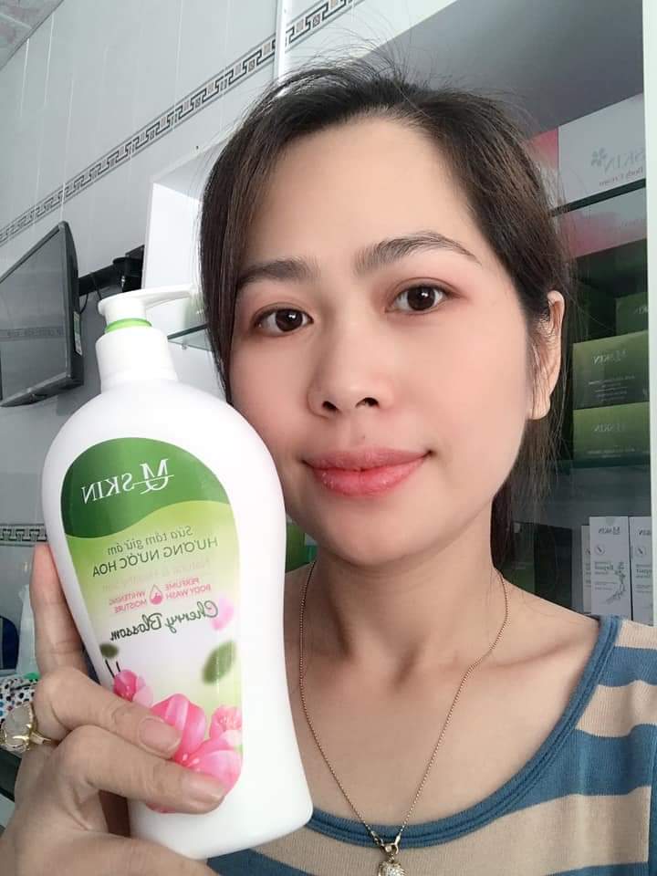 Sữa tắm MQ SKIN hương nước hoa giữ ẩm sáng da 500ml Chính Hãng 100%