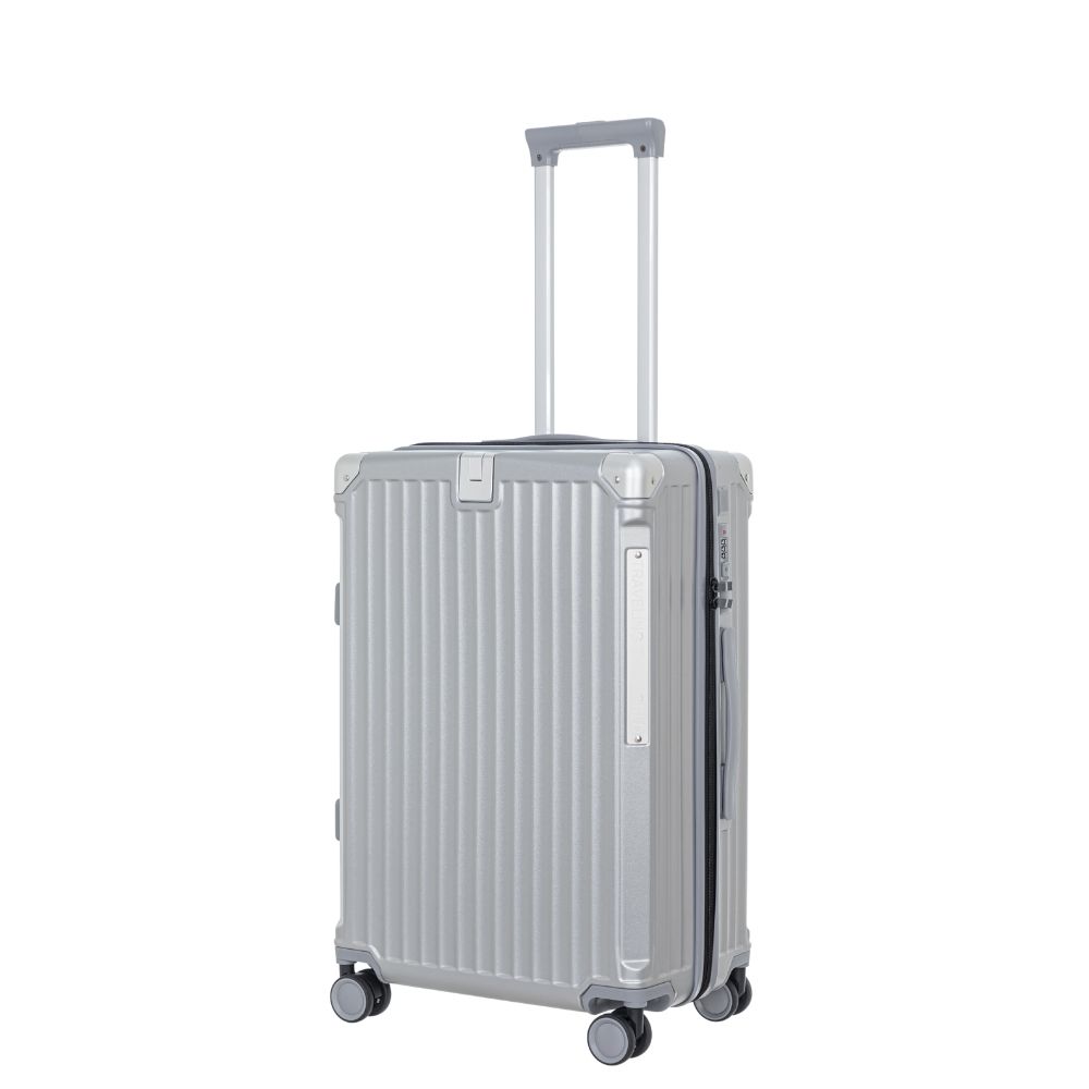 Vali KUME - Vali Size 20/24/28 Aber 2407L - Nhựa PC Khung Nhôm Cứng Cáp Khoá Số Âm Xách Tay Ký Gửi