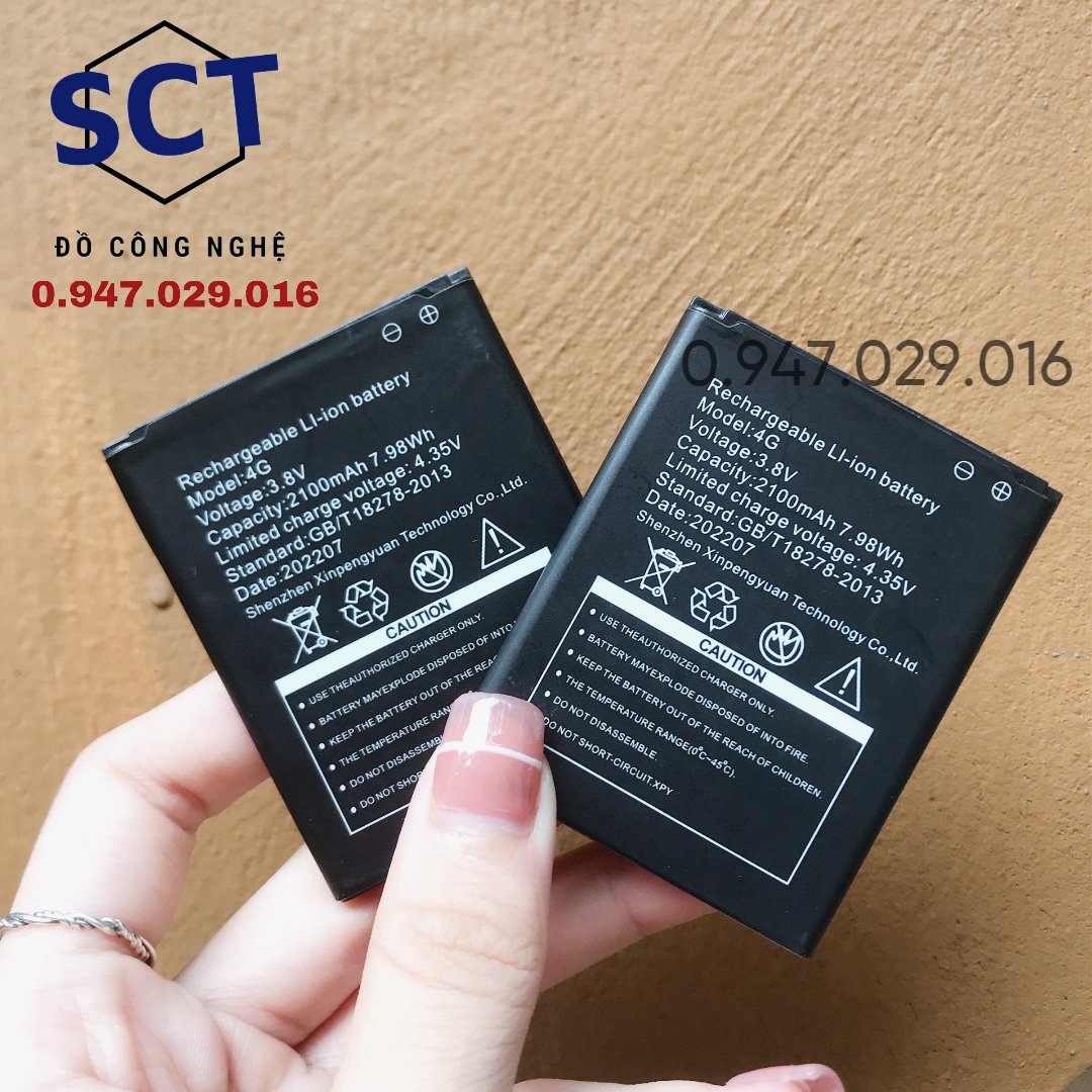 Pin D6610  Chuyên Dụng Thay Thế cho Bộ phát wifi D6610 - Bảo Hành 1 Đổi 1 từ MƯỜNG THANH ROYAL