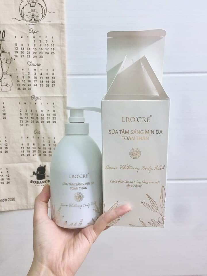 SỮA TẮM TRẮNG VIP LROCRE- SỮA TẮM NUÔI TRẮNG DA TOÀN THÂN LRO’CRE
