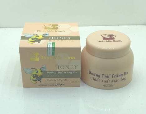 [Hcm]Kem Body Siêu Trắng Thảo Mộc Xanh Honey 250G