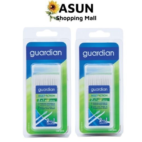 [Hcm]Tăm Chỉ Nha Khoa Guardian - 150 Cây 1 Đầu Xương Cá 1 Đầu Tăm