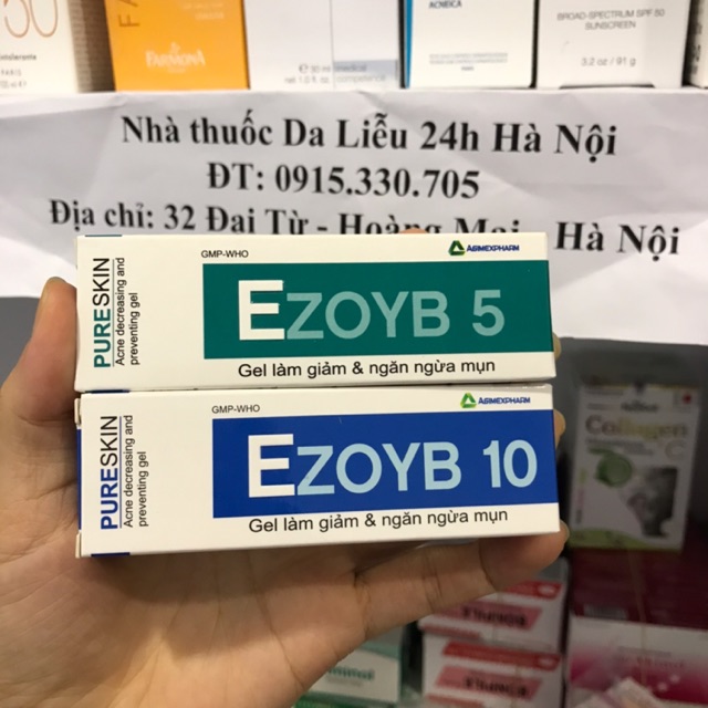 Ezoyb 5 Ezoyb 10 Giúp Giảm Và Ngăn Ngừa Mụn Trứng Cá