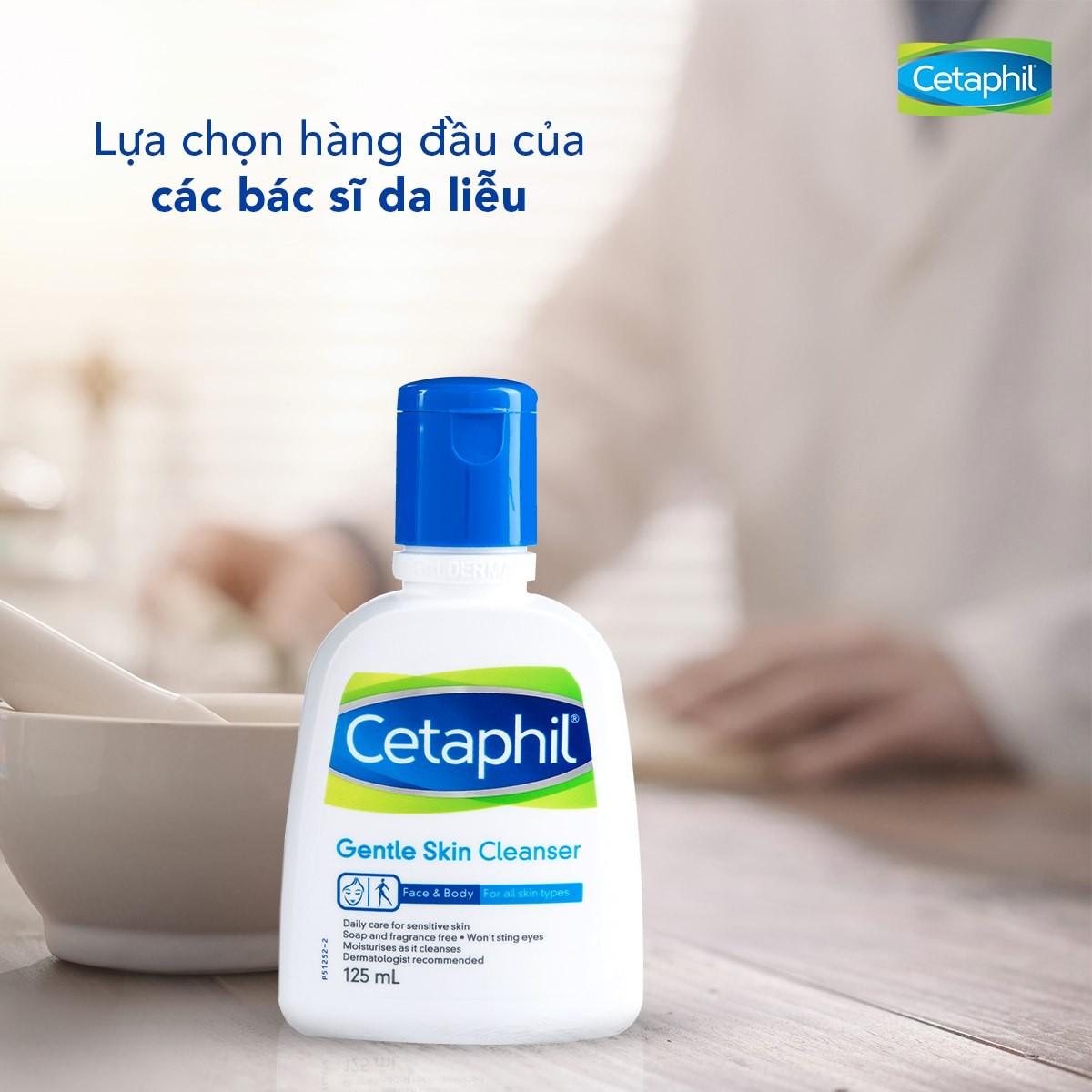 [HCM]Sữa rửa mặt dịu nhẹ Cetaphil 125ml - 9318637070510