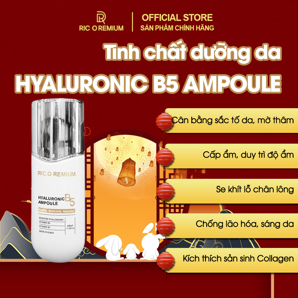 Serum Ampoule B5 Hyaluronic Phục Hồi Da 40ml Made in Korea