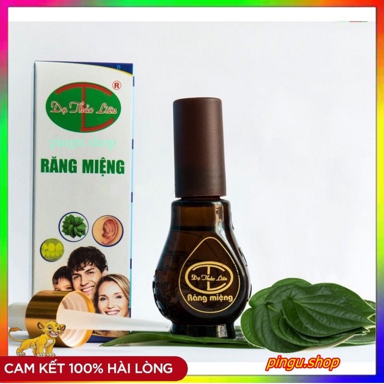 tinh dầu răng miệng dạ thảo liên 20ml hỗ trợ sâu răng viêm lợi hôi miệng Khỏi hẳnsâu răng sún răng ê buốt răng đau răng. Phòng và điều trj vjêm amidan vjêm họng hạt mãn tính. Làm chắc răng răng không còn lung lay.