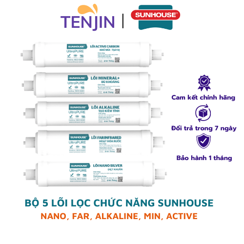 Máy lọc nước R.O không vỏ Sunhouse SHA8819KV - Việt Nam