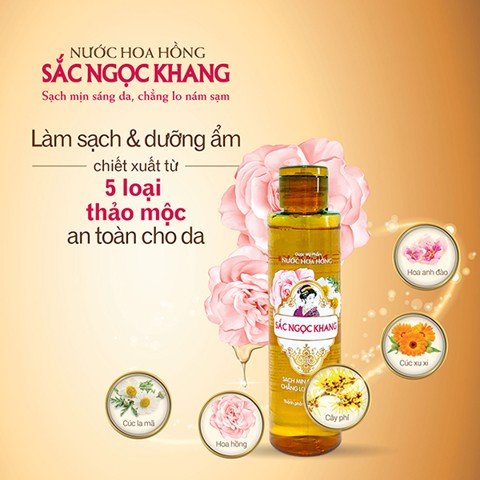 Nước Hoa Hồng Sắc Ngọc Khang