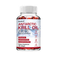 Dầu nhuyễn thể Bunkell Antarctic 2000mg với Omega-3 EPA DHA Astaxanthin & Phospholipid - Dầu nhuyễn thể cao cấp đã kiểm nghiệm kim loại nặng không biến đổi gen