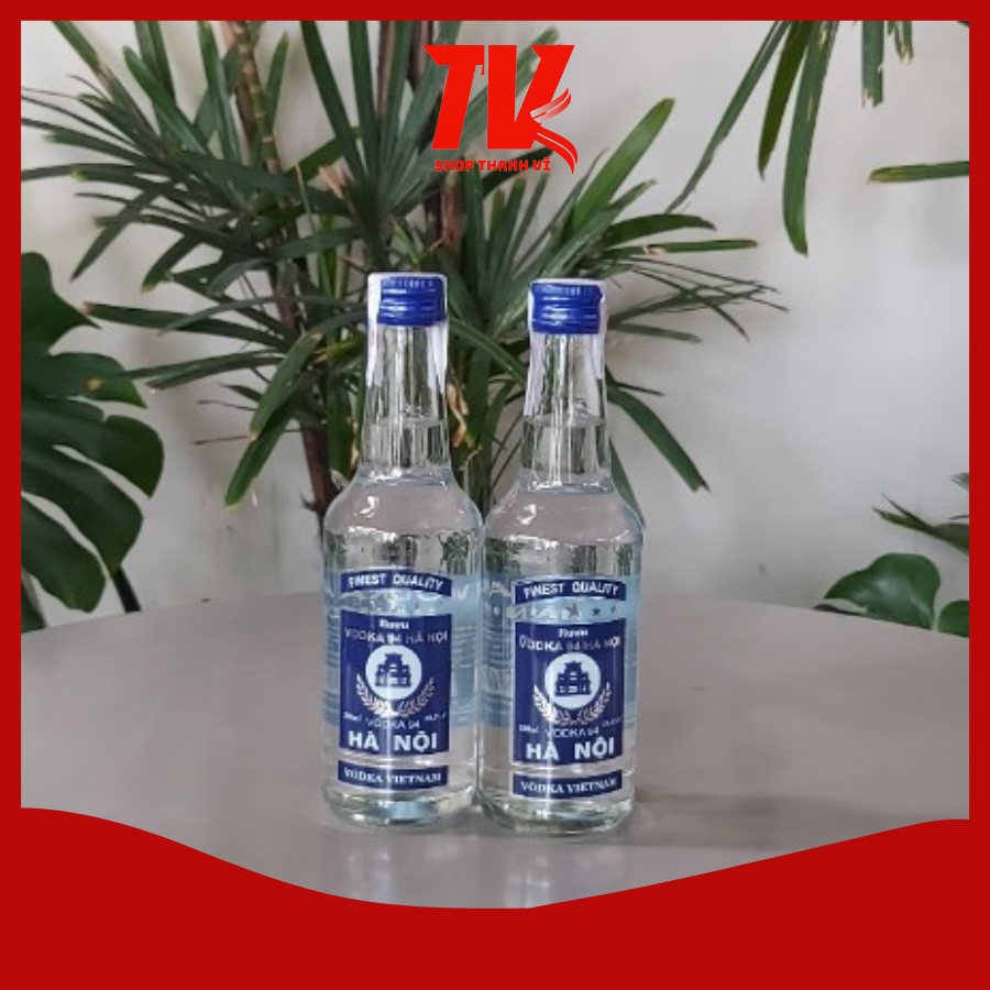 Vodka Hà Nội 300ml - 295% "MUA 1 CHAI TẶNG 1 LY THUỶ TINH" Shop Thanh Vĩ 9