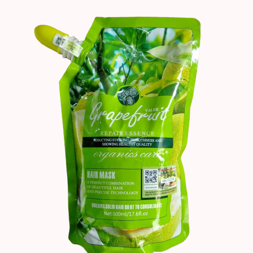 Kem Hấp Ủ Phục Hồi Tóc Bưởi Grapefruit Siêu Mềm Mượt Dạng Túi 500ml