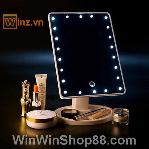 Gương trang điểm có đèn led