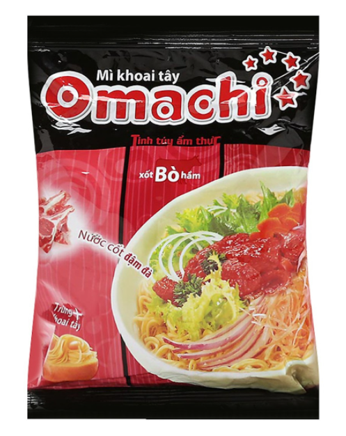 Mì Omachi Nguyên thùng 30 gói