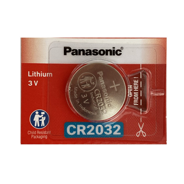 Pin Panasonic CR2032 Pin 3v lithium Panasonic CR2032 chính hãng (MẪU MỚI)
