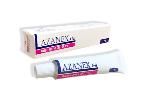 Adapalene azanex 01% gel bôi da chính hãng cùng công thức với differin