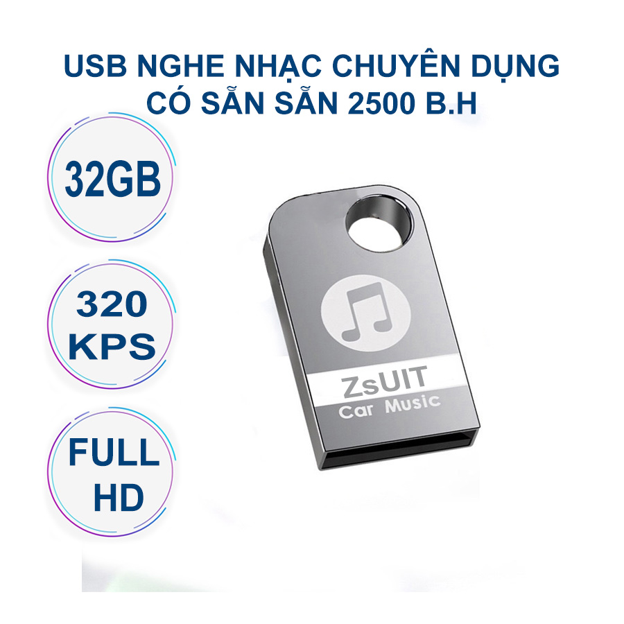 USB nhạc oto ô tô gồm 2500 bài hát các thể loại nhạc Trữ tình nhạc trẻ nhac Bolero nhạc Remix Nhạc V