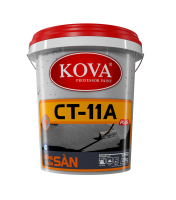 Sơn chống thấm sàn Kova CT-11A 1kg dùng cho sàn nhà sân thượng sê no bể nước sàn nhà vệ sinh bể bơi