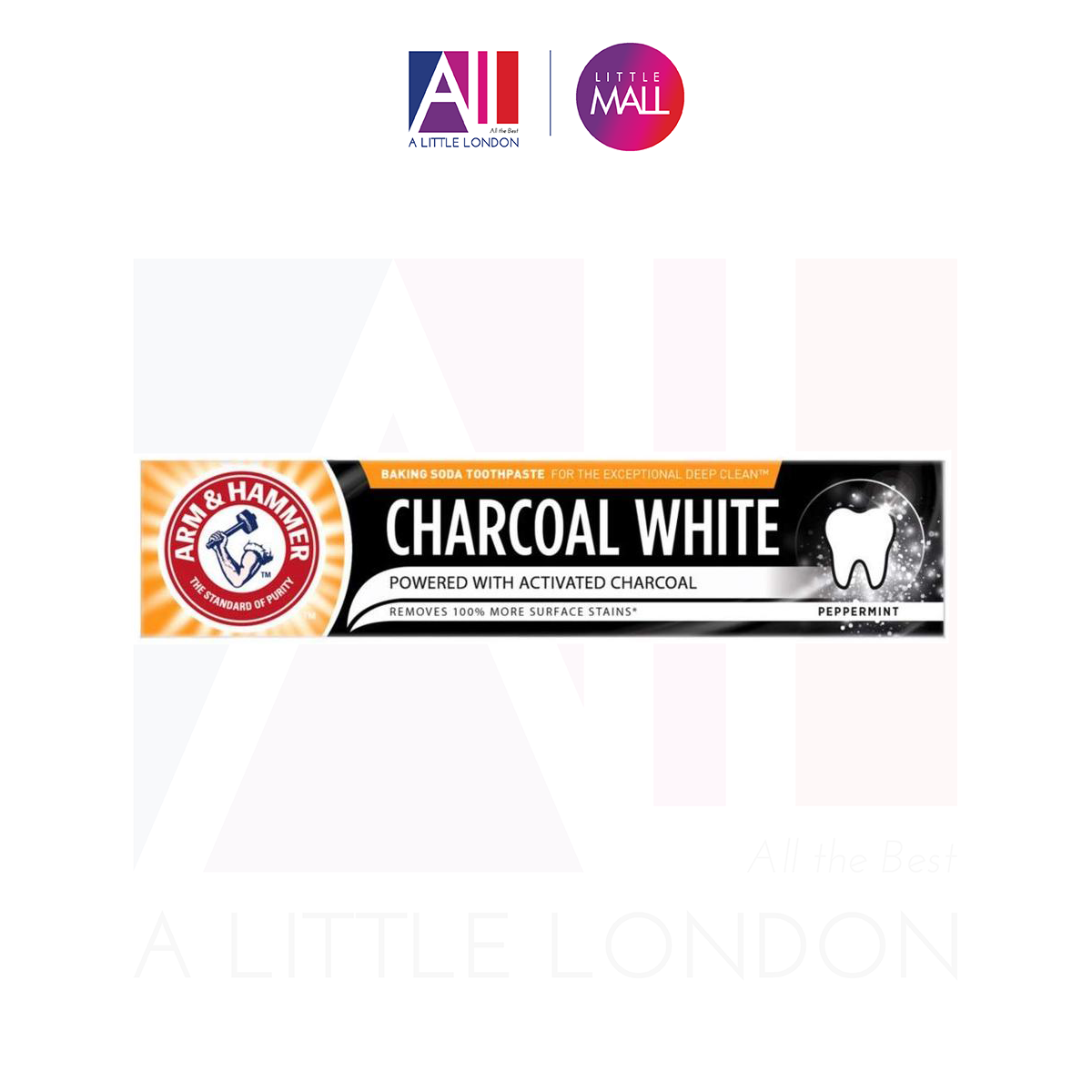 Kem Đánh Trắng Răng Arm & Hammer - Charcoal White (Bill Anh)