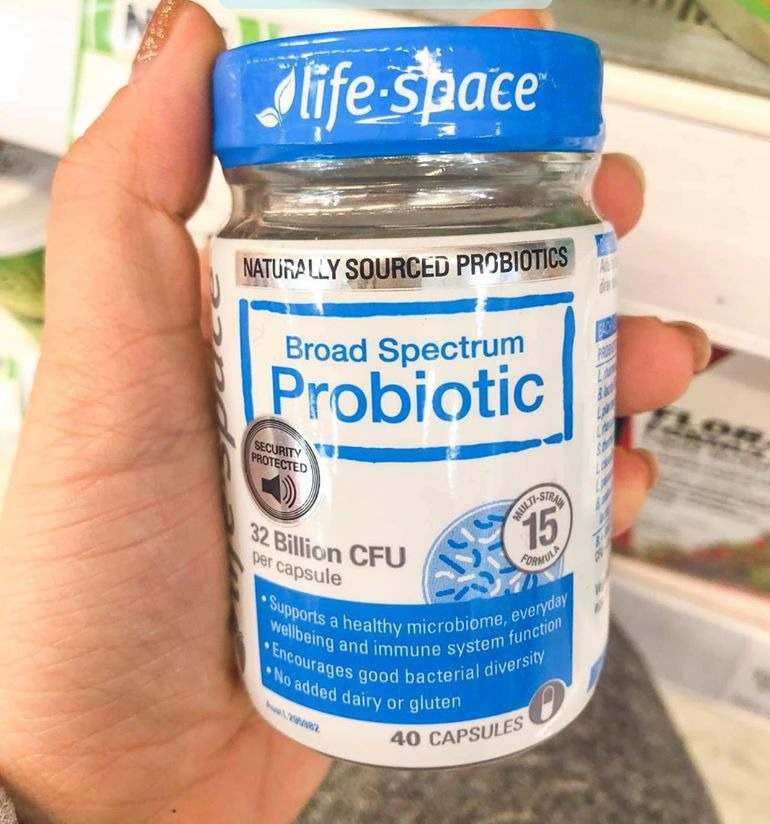 Men vi sinh Úc cho người lớn Life Space Probiotic