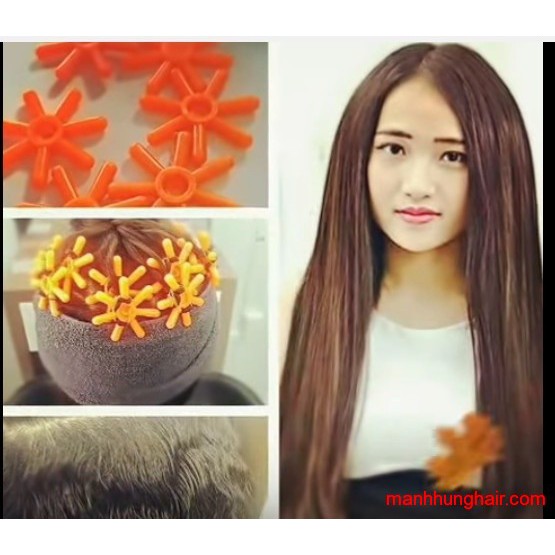 Khuôn Uốn Phồng Chân Tóc Hoa Mai Hoa tuyết Circle Twisted