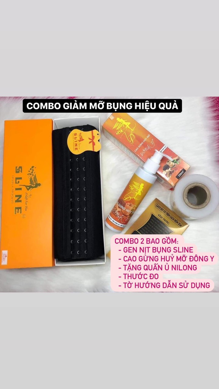 Combo Gen Nịt Sline - Cao Đông Y Huỷ Mỡ.