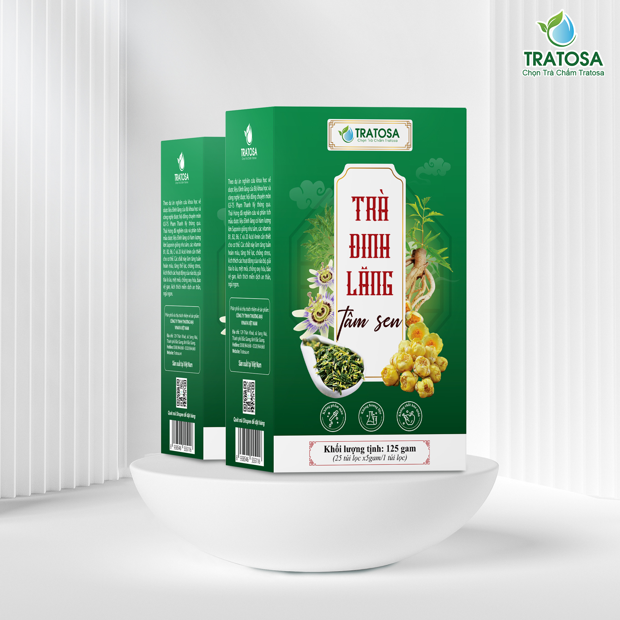 Trà Đinh Lăng Tâm Sen Lạc Tiên Chè Vằng Hoa Vàng Giúp Ngủ NgonGiảm Tiền ĐìnhTăng Cường Tuần Hoàn Não