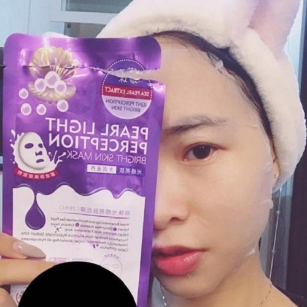 Hộp 20 Miếng Mặt Nạ HA MayCreate Tím Trắng Sáng Da Se Khít Chân Lông