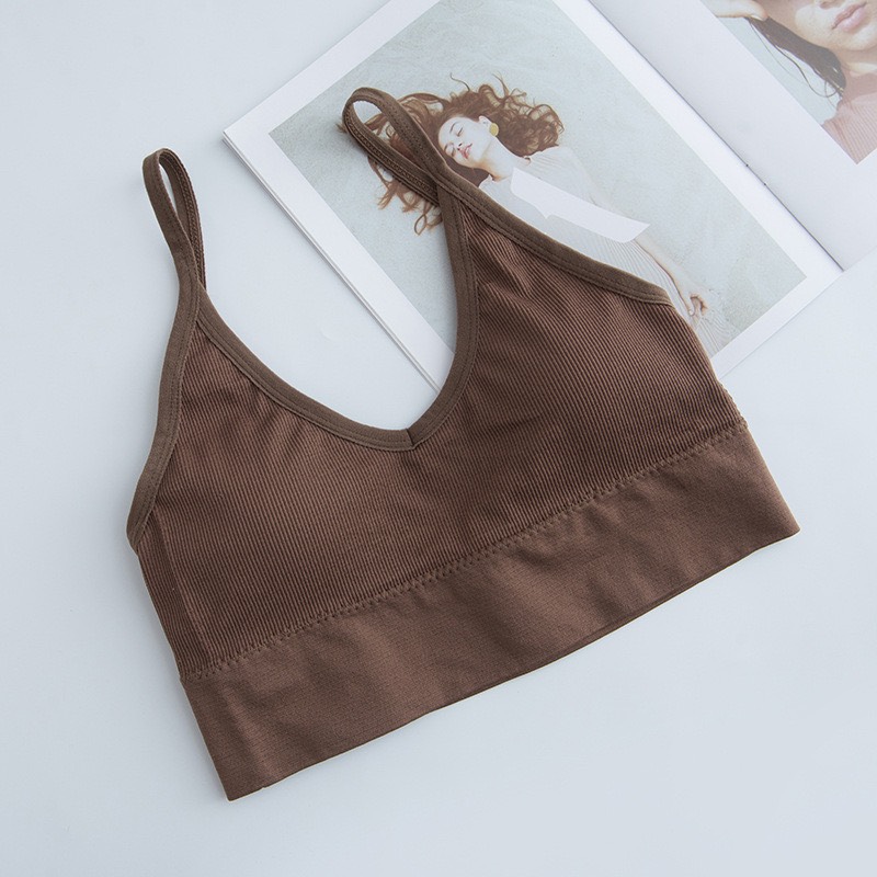 Áo Bra Nữ 2 dây - Áo Ngực Nữ hở lưng không gọng nâng ngực U36
