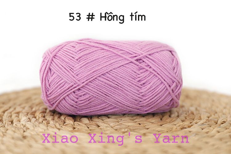 Len sợi baby yarn loại 1 mềm mịn đan móc ( Bảng 2 ) - Hàng chính hãng cao cấp | Xiaoxings Yarn