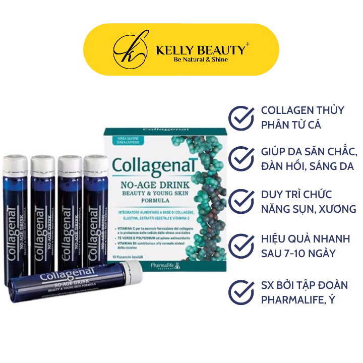 Collagen Thủy Phân Collagenat Pharmalife – Duy Trì Sự Săn Chắc Và Độ Đàn Hồi Của Da Collagen Thủy Phân Giúp Dễ Hấp Thụ Hiệu Quả Nhanh