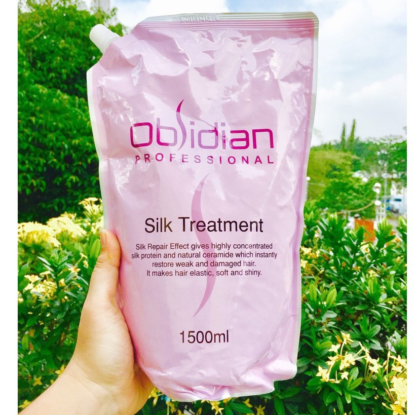[HCM]Hấp dầu túi Obsidian 1500ml chăm sóc đặc biệt giúp tăng trưởng tóc khôi phục nhanh chóng vùng tóc bị hư tổn thương sản phẩm tốt chất lượng cao cam kết như hình độ bền cao