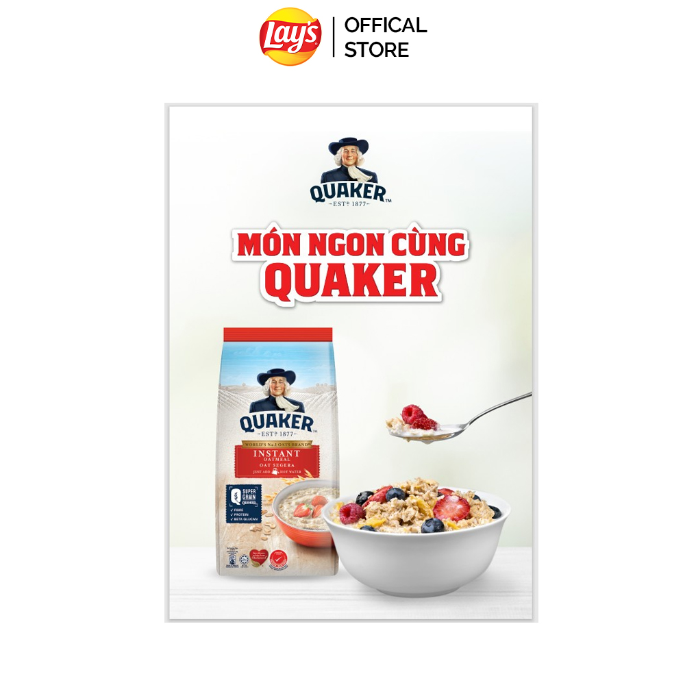 [Quà tặng] Sách nấu ăn yến mạch Quaker