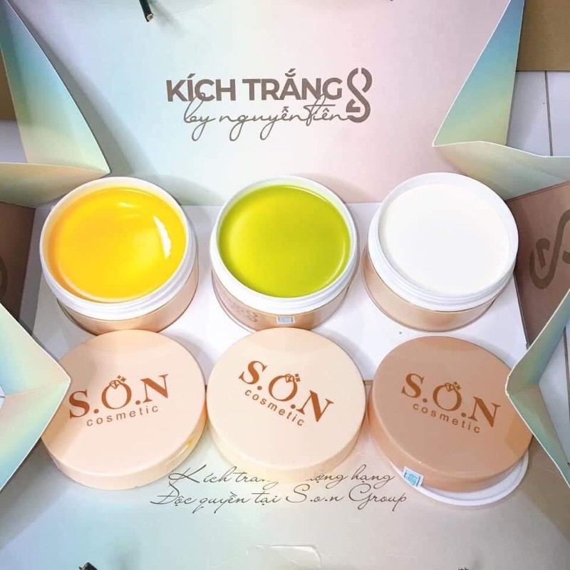 [HCM]Kem Kích Trắng Body Tam sắc S2 Son cosmetics – 3 hũ