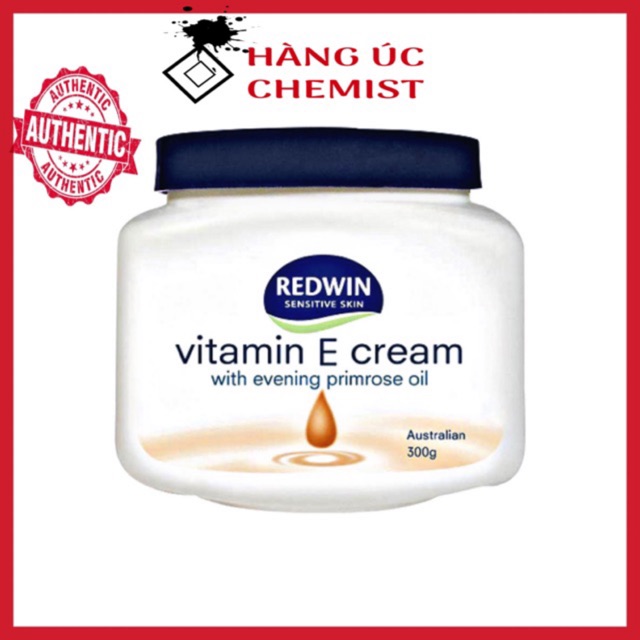 [Hcm]Kem Dưỡng Ẩm Da Redwin Vitamin E Cream Chính Hãng Úc Dưỡng Ẩm Tái Tạo Làn Da Chống Nứt Nẻ