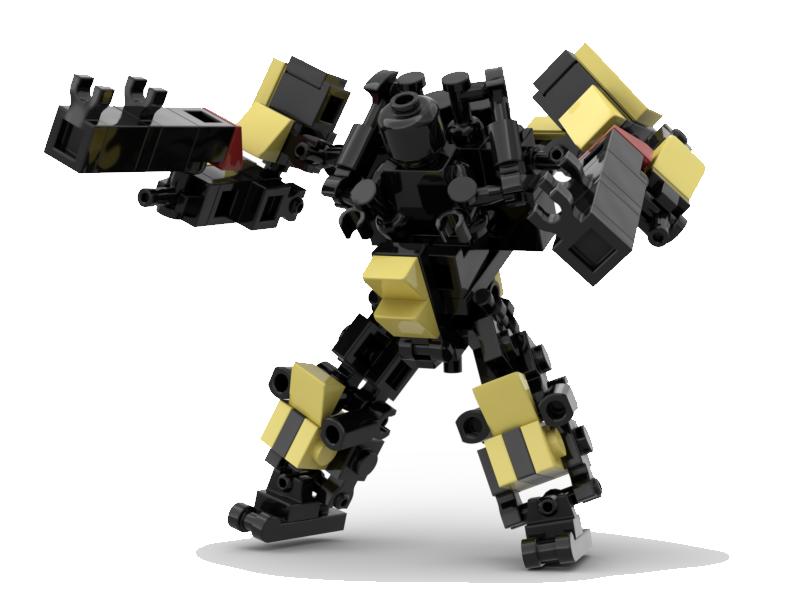 Đồ chơi lắp ráp Non Lego Moc Mech Mark III
