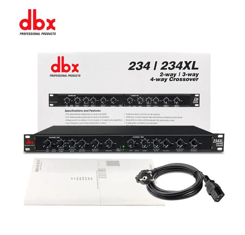 (Phiên Bản 2023) Phân Tần Crossover DBX-234XL- Xử Lí Âm Thanh Cực Hay Bass Trelbe Chuyên Nghiệp Giúp