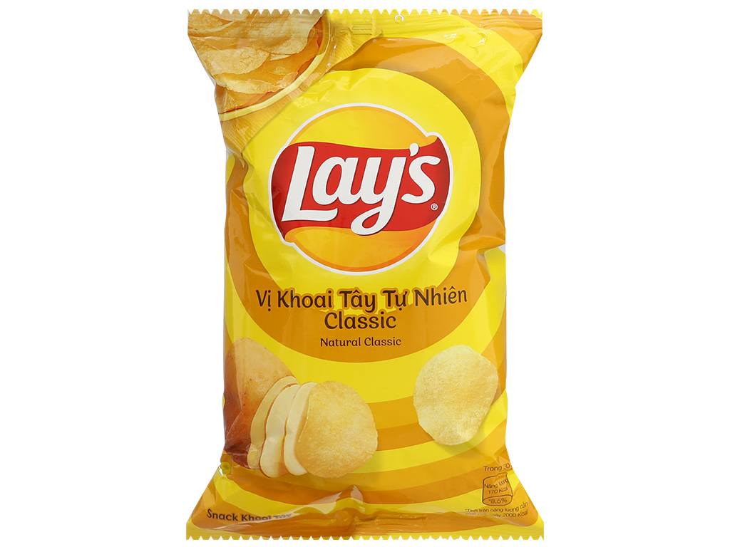 Bánh Snack khoai tây Lays - Snack ăn vặt bánh bimbim khoai tây chiên