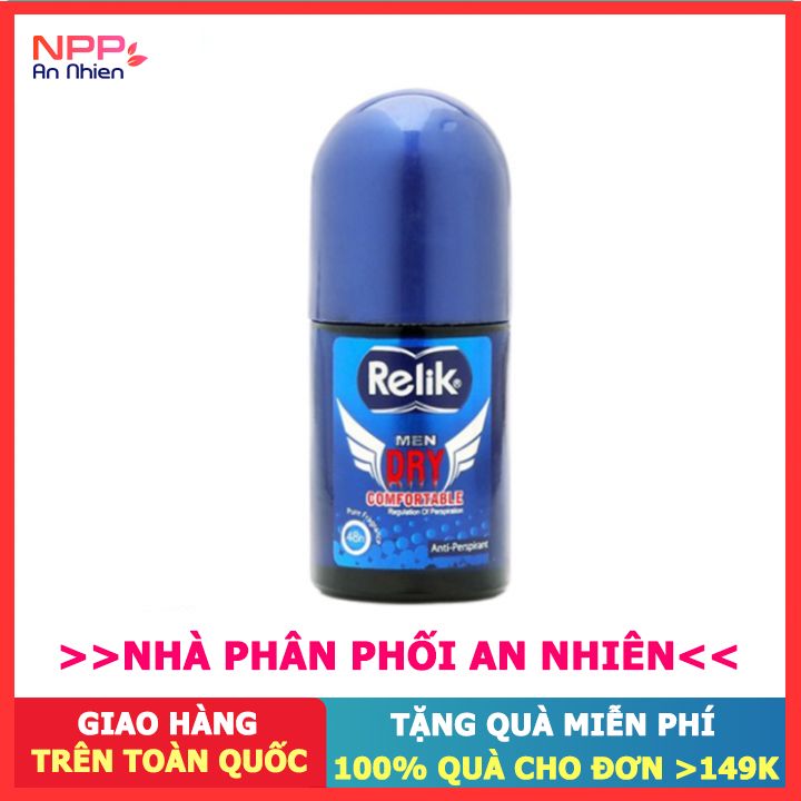 Lăn Khử Mùi Relik White & Beauty Chai 25Ml - Npp An Nhiên