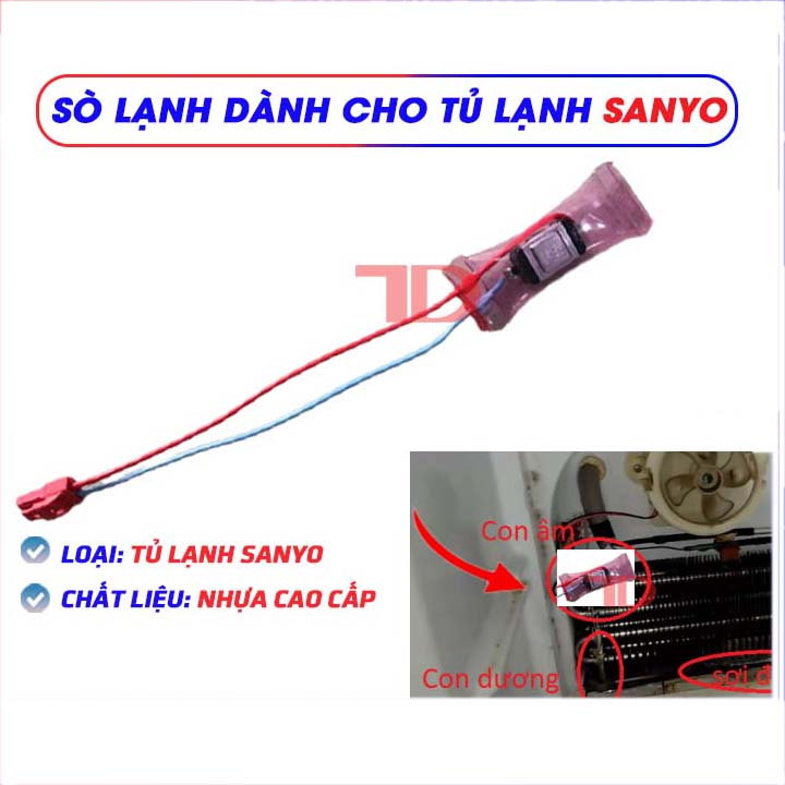 [CN HCM] Sò lạnh tủ lạnh SANYO sensor cảm biến âm dương tủ lạnh sò nóng và lạnh các loại - Điện Lạnh Thuận Dung