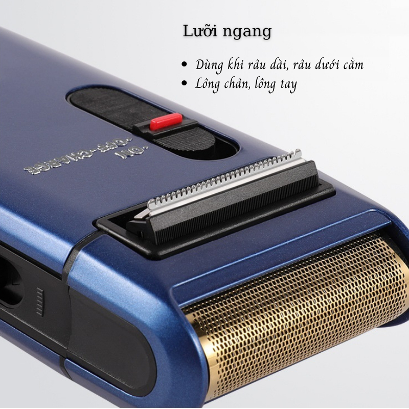 Máy Cạo Râu Yandou SC312 Sạc USB Kèm Hộp Sang Trọng