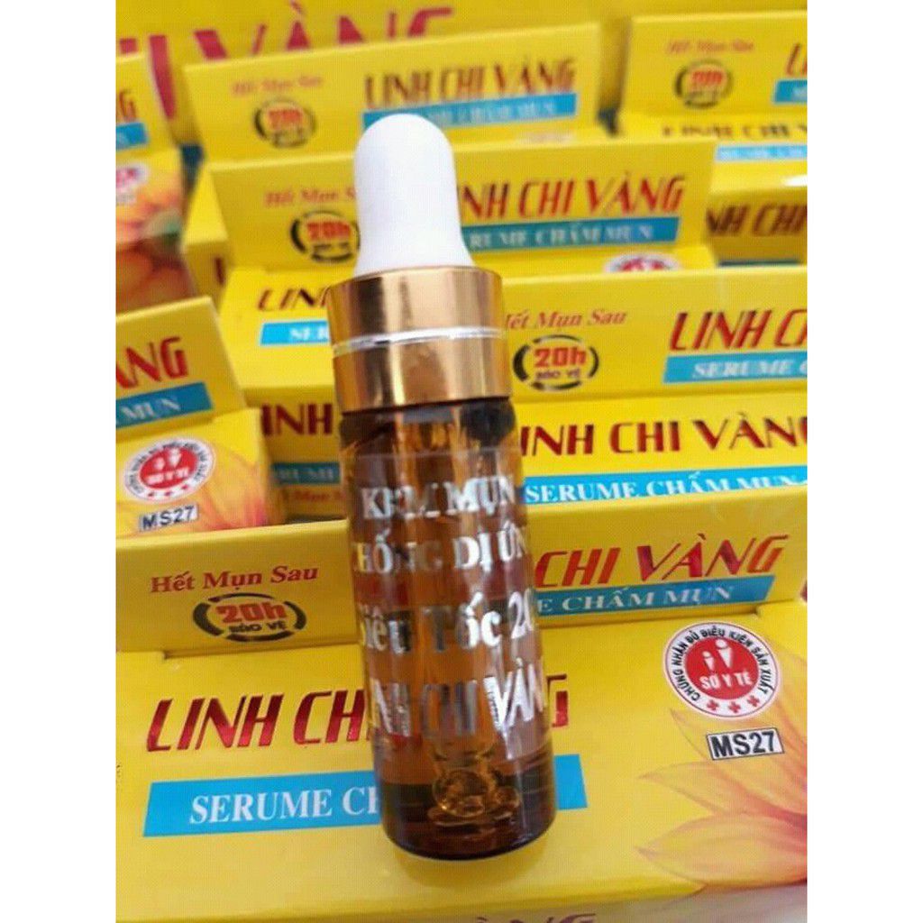 Serum Chấm Mụn Linh Chi Vàng