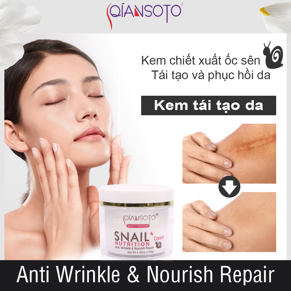 [Hcm]Qiansoto Kem Dưỡng Ẩm Da Mặt Làm Sáng Da Whitening Skin Care