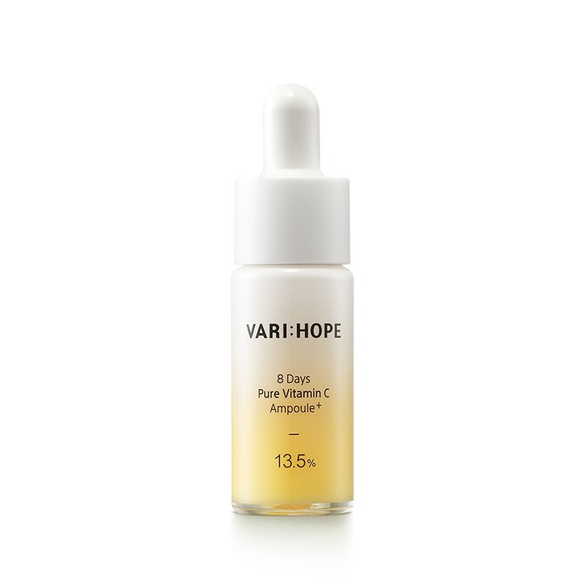 [Chính Hãng Cty] Serum Trắng Da Giảm Thâm Varihope 8 Days Pure Vitamin C 13.5% 15Ml