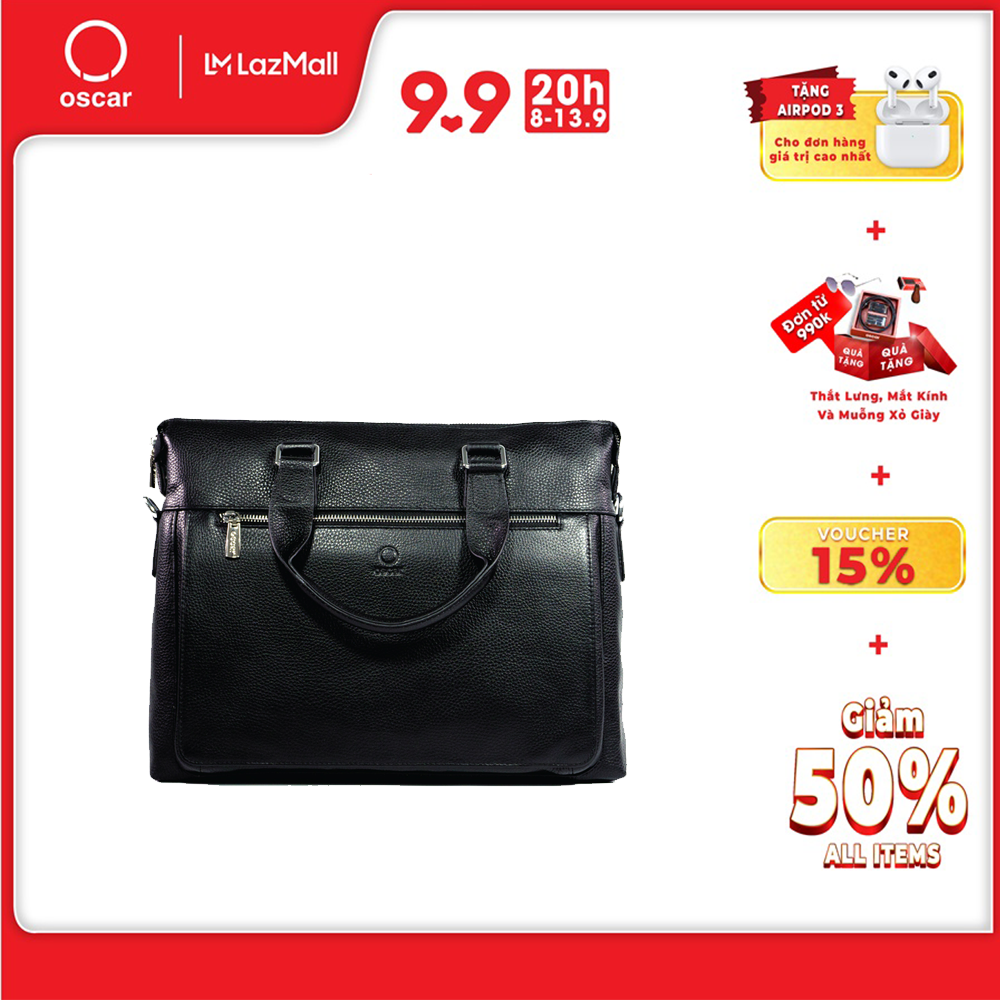 [CHỈ 20H 8.9 VOUCHER 20% + MUA 2 GIẢM 10]Túi xách nam Oscar - OCMHBLG041